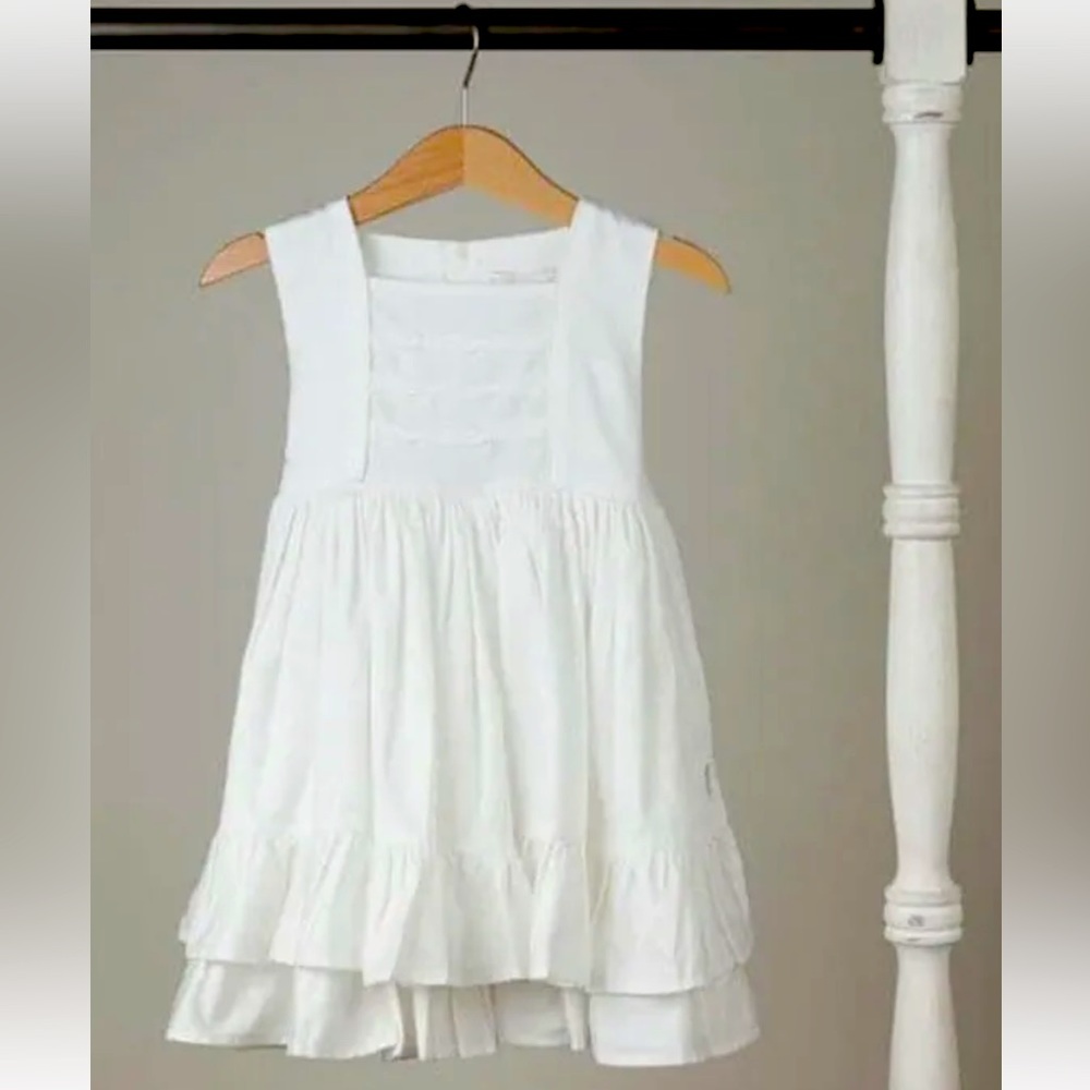 [Well Dressed Wolf] White Pleated Dress